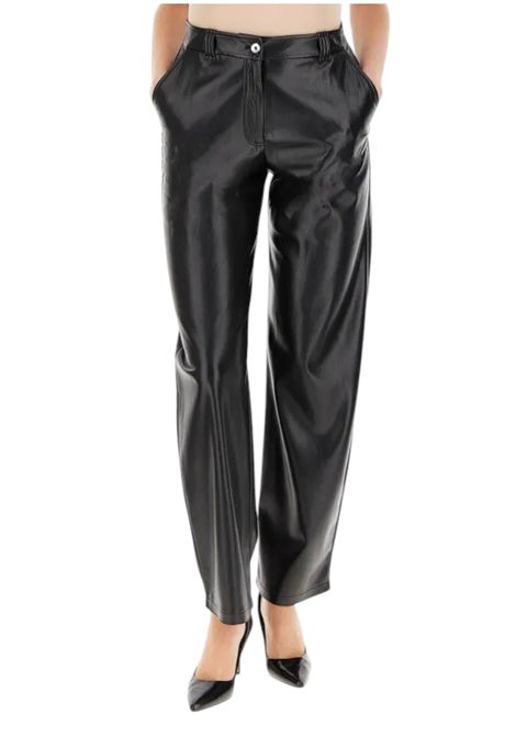 Soft touch leather effect balloon trousers PINKO | Trousers | 105371 A2P4Z99